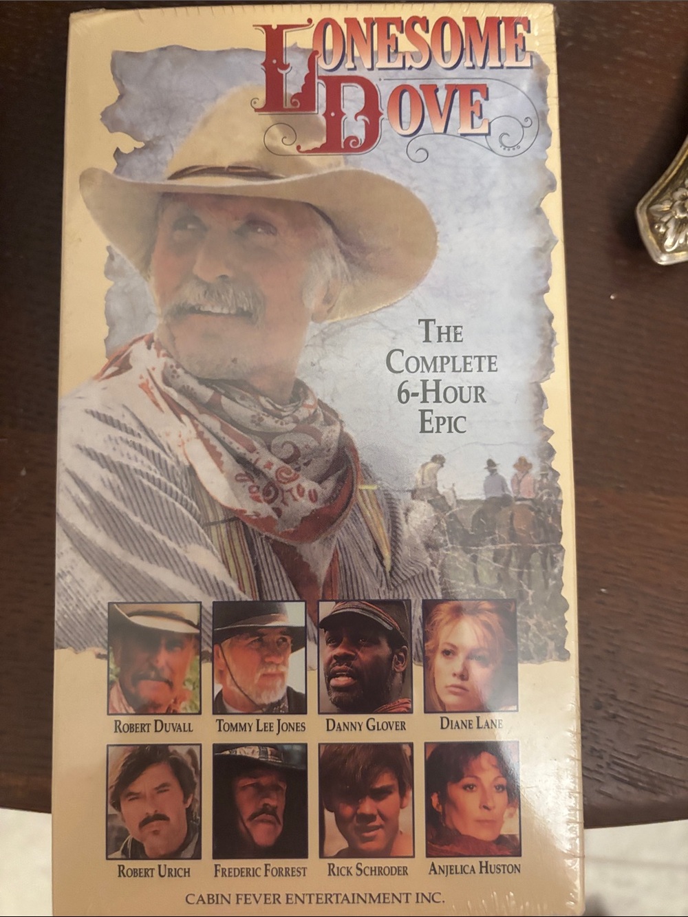 VHS Lonesome Dove Complete 6-Hour Epic - White Collector Edition still sealed